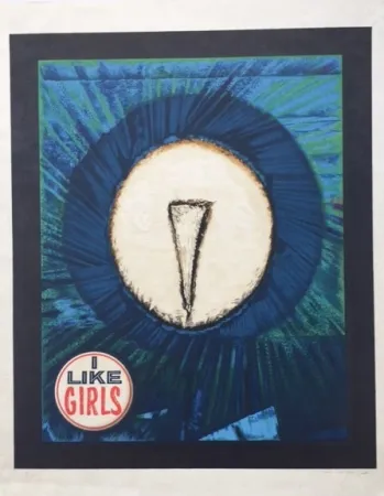 Litografía Ernst - Coeur Simple