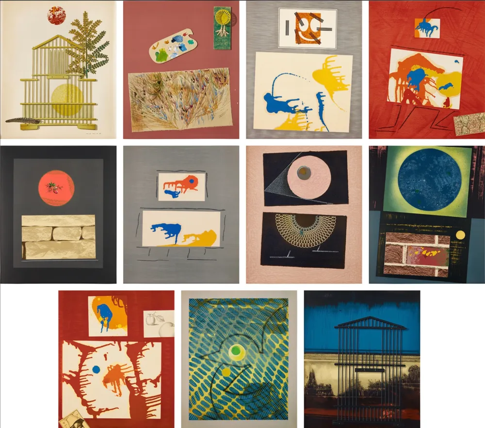 Litografía Ernst - Dent prompte, 1969