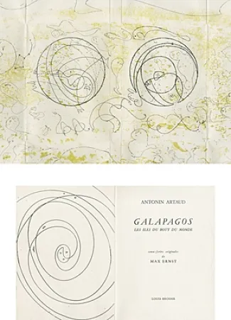 Libro Ilustrado Ernst - Galapagos - Les îles du bout du monde