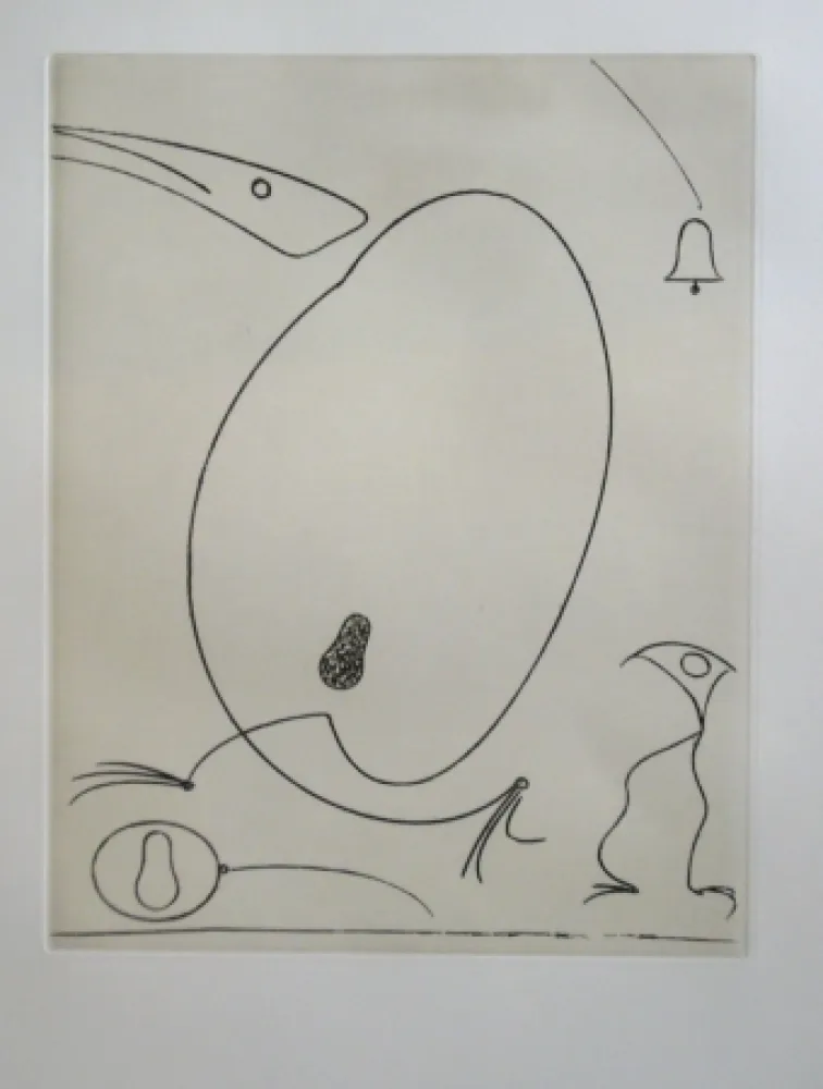 Aguafuerte Y Aguatinta Ernst - La cloche