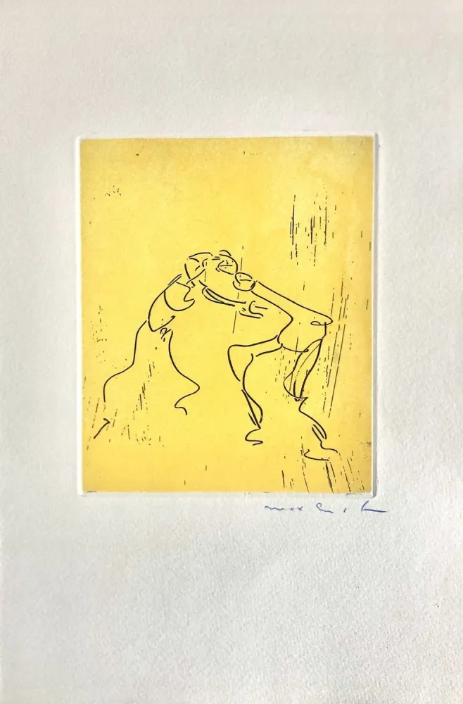 Aguafuerte Ernst - Le Meneur d'ombres