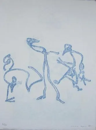 Litografía Ernst - Lewis Caroll's Wunderhorn 