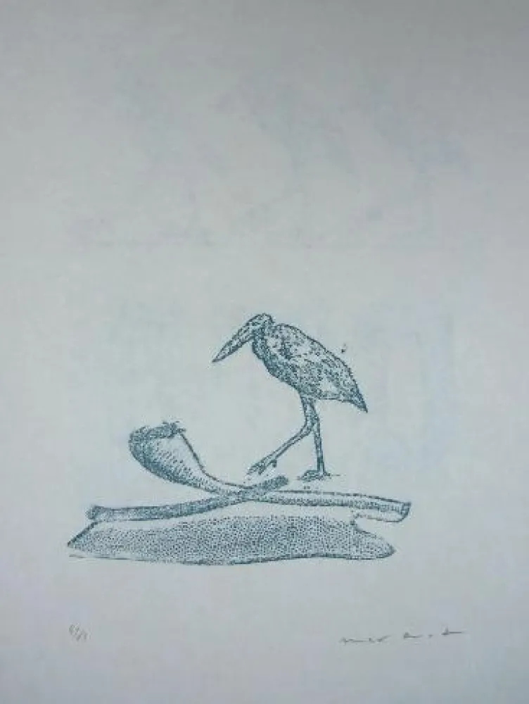 Litografía Ernst - Lewis Carroll's Wunderhorn 19