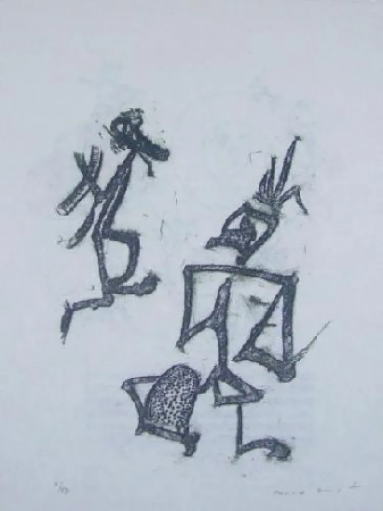 Litografía Ernst - Lewis Carroll's Wunderhorn 28