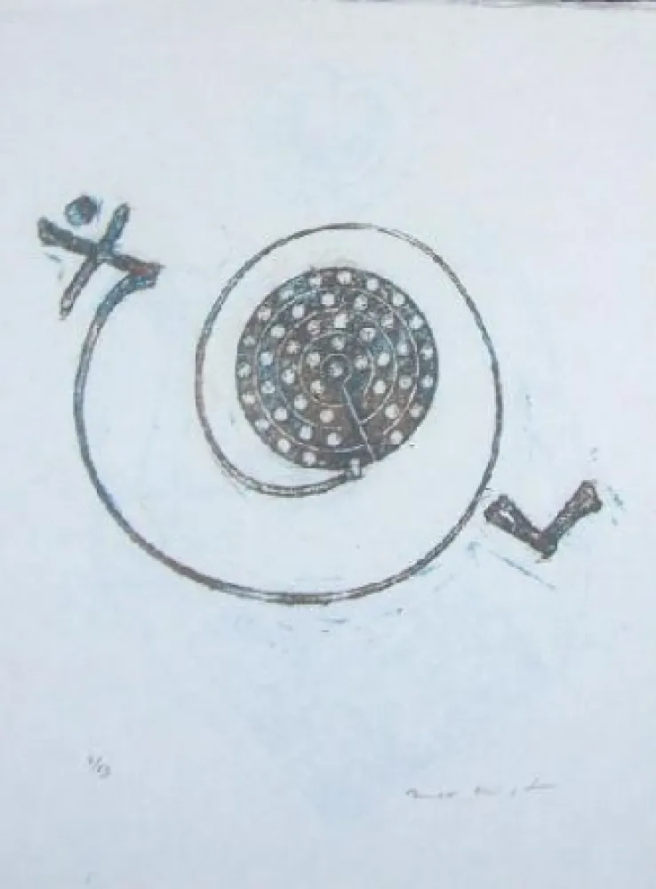 Litografía Ernst - Lewis Carroll's Wunderhorn 30