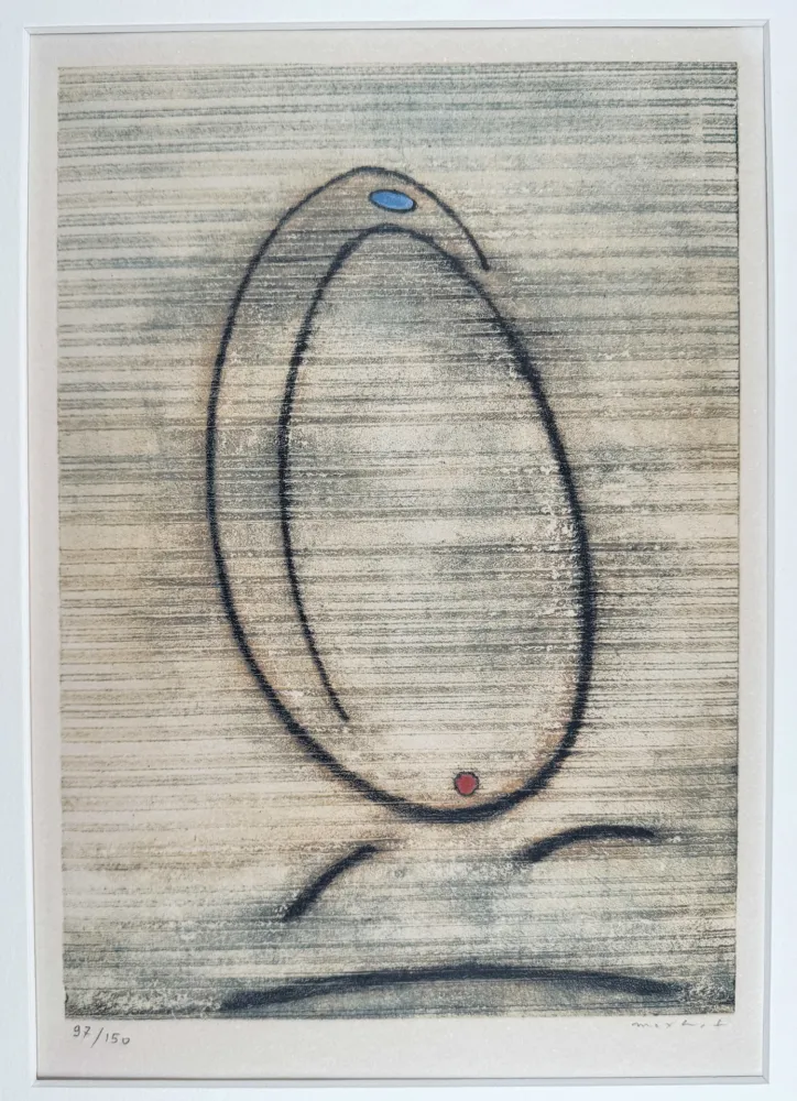 Litografía Ernst -  L'Oiseau caramel 