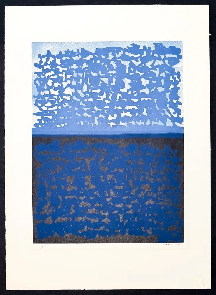 Litografía Ernst - Max Ernst (1891–1976) – L’air lavé à l’eau – Four-colour lithograph – 1972