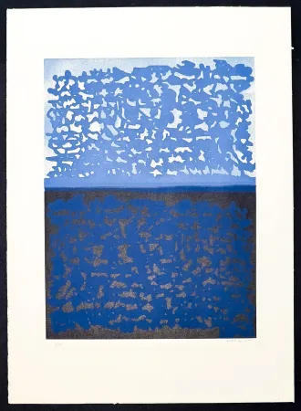 Litografía Ernst - Max Ernst (1891–1976) – L’air lavé à l’eau – Four-colour lithograph – 1972