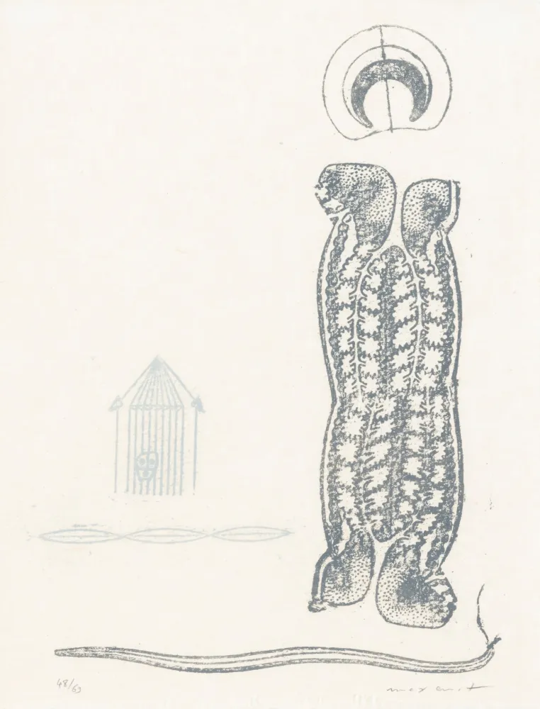 Litografía Ernst - Max Ernst (1891–1976) - Untitled - lithograph on paper - 1970