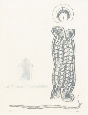 Litografía Ernst - Max Ernst (1891–1976) - Untitled - lithograph on paper - 1970