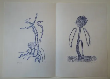 Libro Ilustrado Ernst - Max Ernst - Jean Tardieu. 24 Frottagen