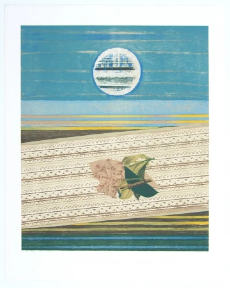 Litografía Ernst - Mer et Soleil