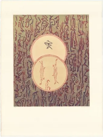 Litografía Ernst - Pour Bibliotheque Nationale