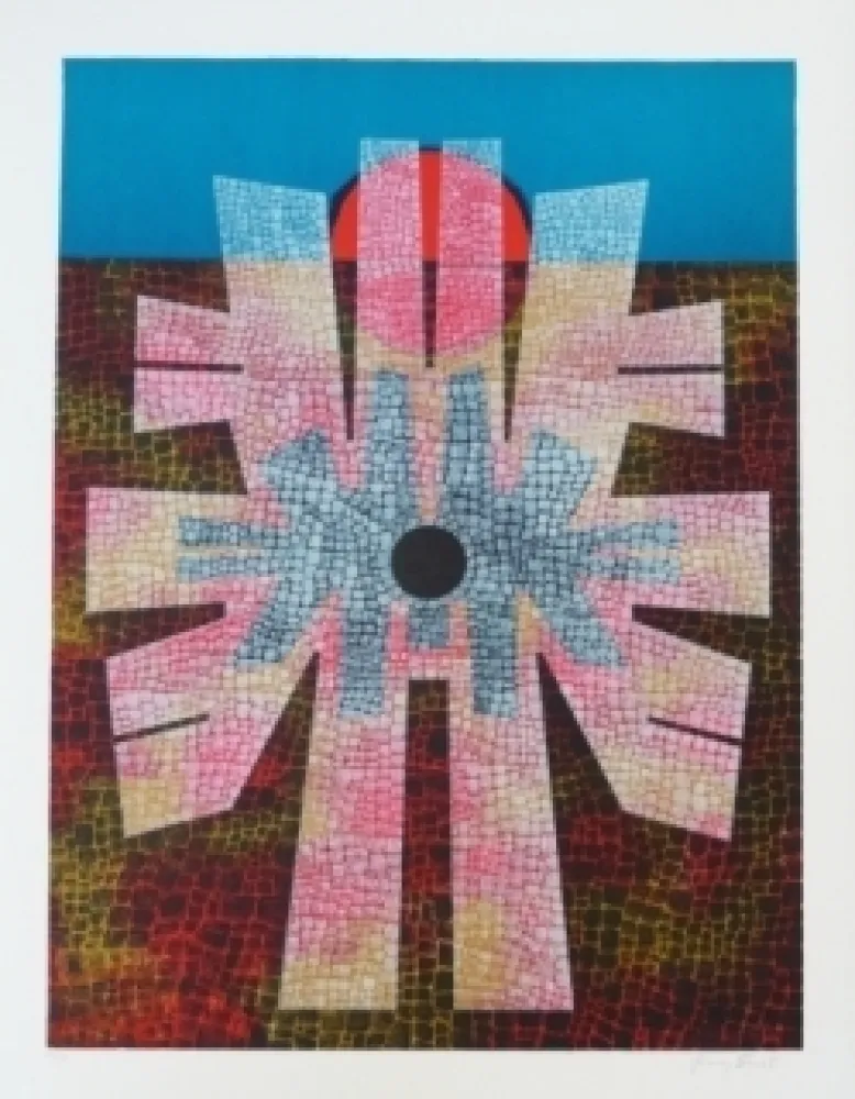 Litografía Ernst - Terra Incognita 14