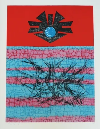 Litografía Ernst - Terra Incognita 2