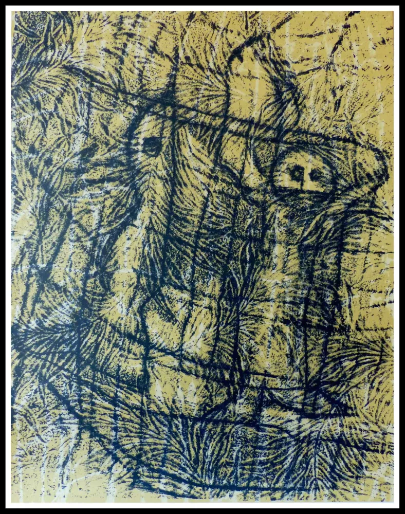 Litografía Ernst - UN CHANT D'AMOUR