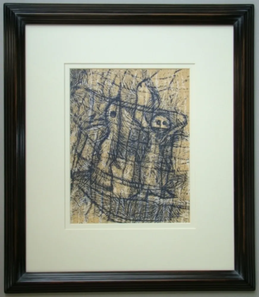 Litografía Ernst - Un chant d'amour