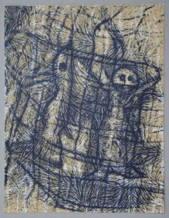 Litografía Ernst - Un chant d'amour