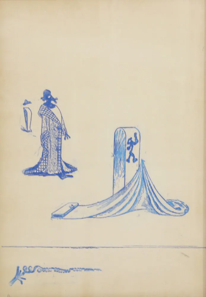 Litografía Ernst - UNTITLED