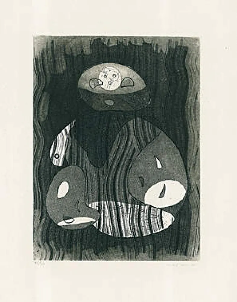 Aguatinta Ernst - Untitled - 