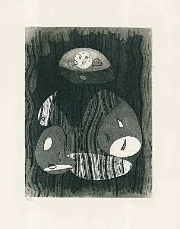 Aguatinta Ernst - Untitled - 