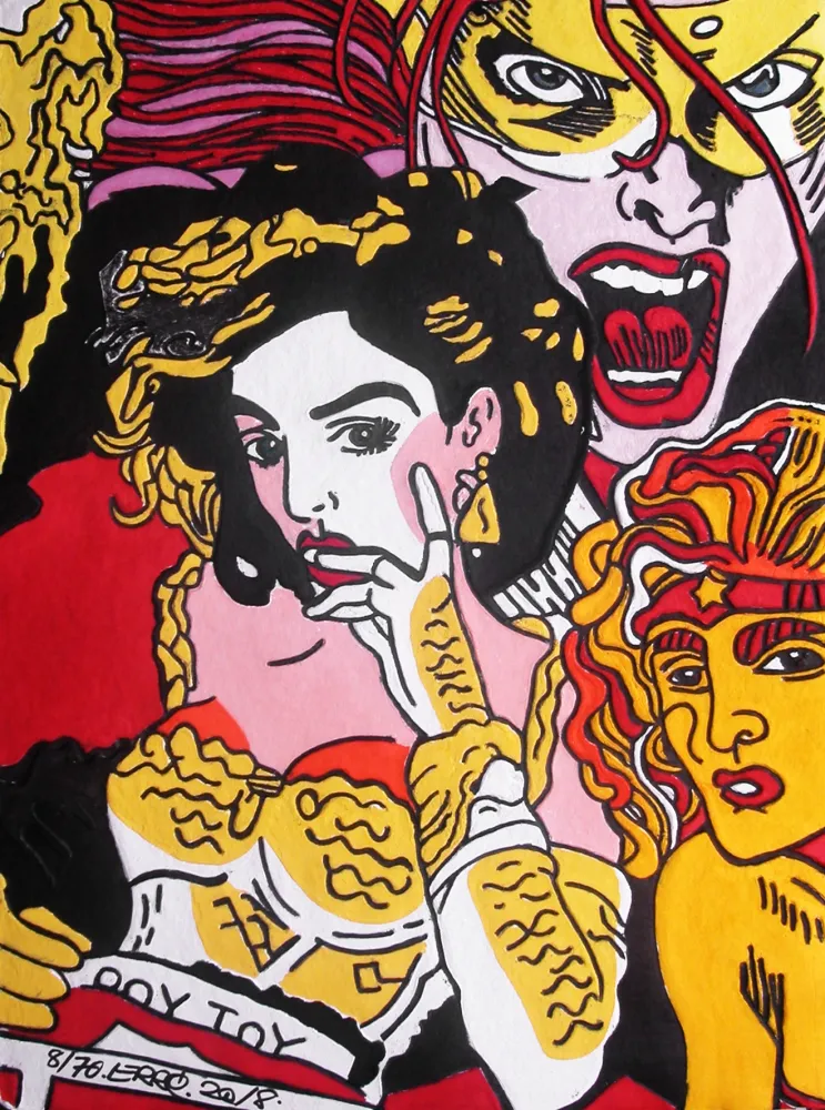 Grabado Erro - HOLLYWOOD