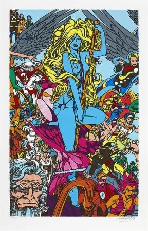 Serigrafía Erro - La femme fatale I