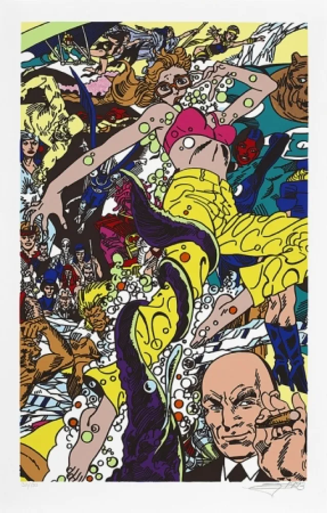 Serigrafía Erro - La femme fatale IV