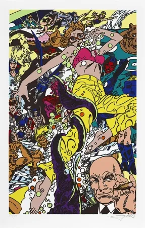 Serigrafía Erro - La femme fatale IV