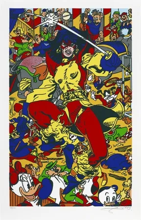 Serigrafía Erro - La femme fatale V