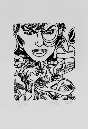 Litografía Erro - Lithographie originale / Original lithograph