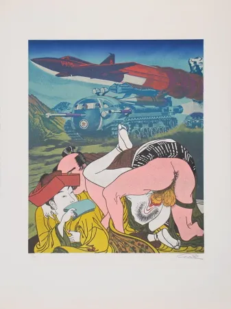 Litografía Erro - Made in Japan