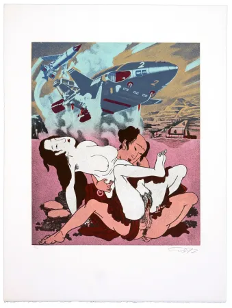 Litografía Erro - Made in Japan