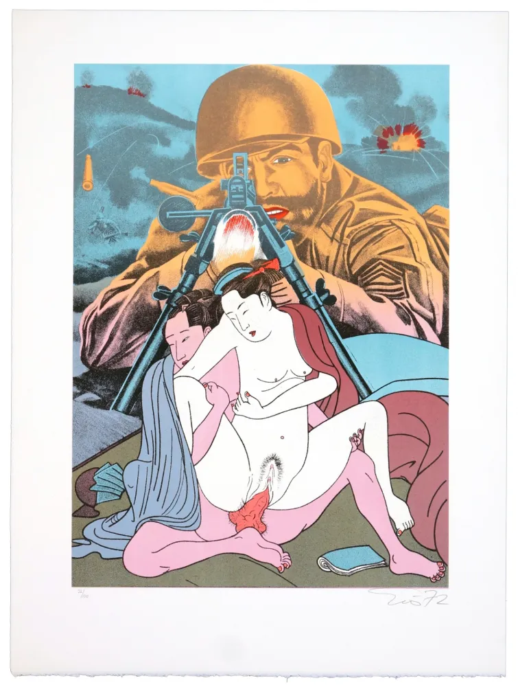 Litografía Erro - Made in Japan