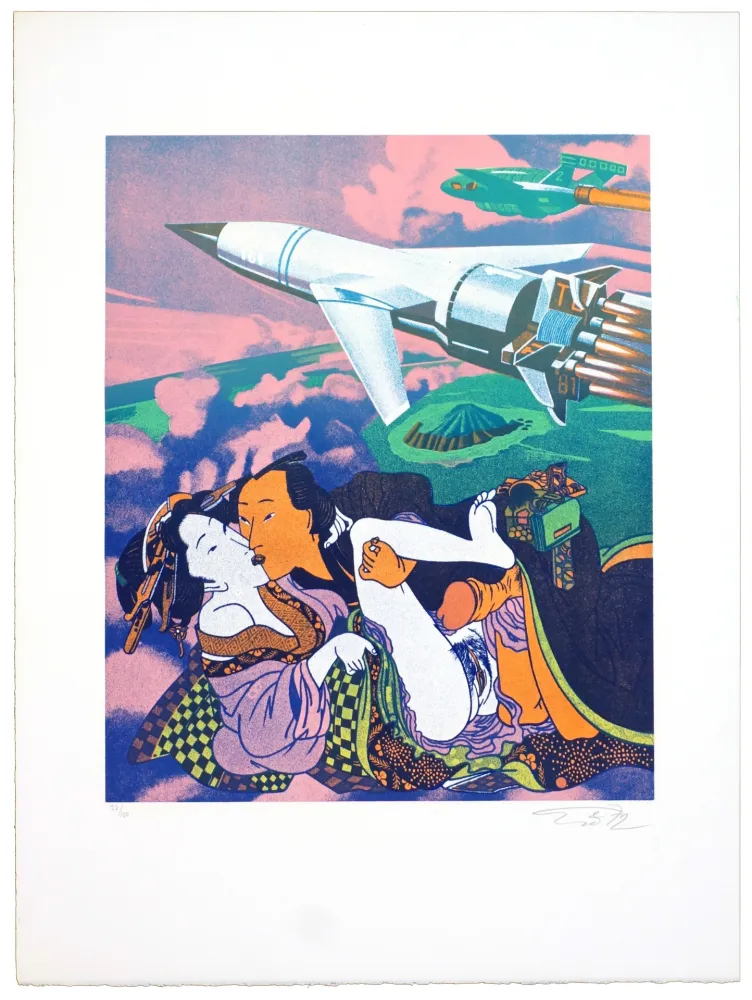 Litografía Erro - Made in Japan