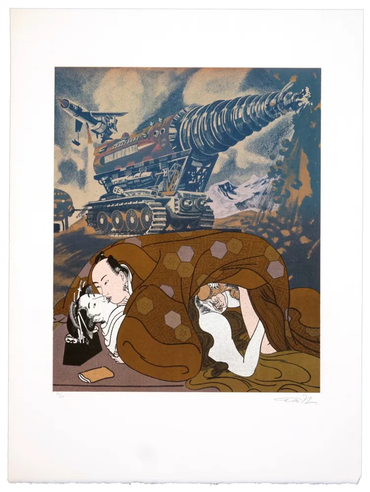 Litografía Erro - Made in Japan