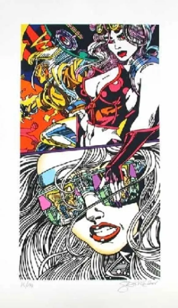 Litografía Erro - Reflection