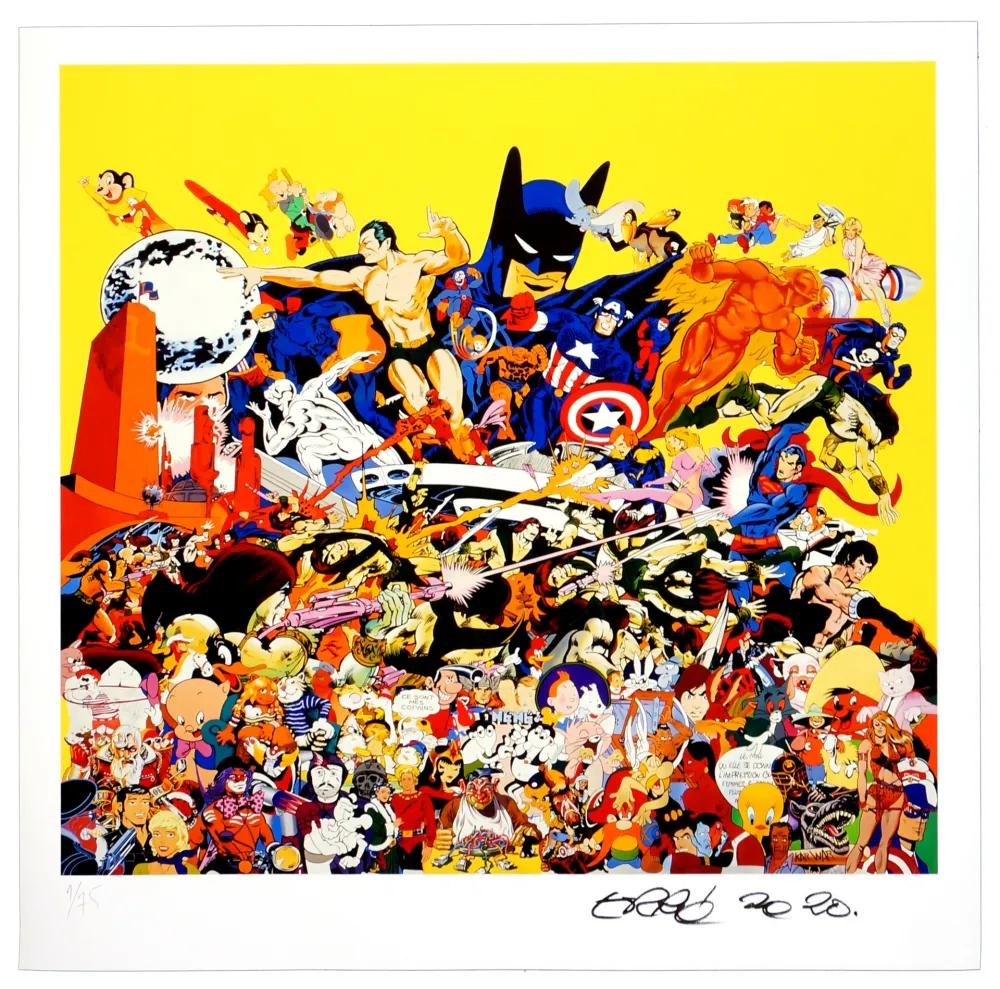 Estampa Numérica Erro - San Titre