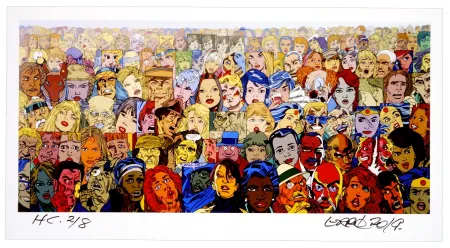 Estampa Numérica Erro - Sans titre