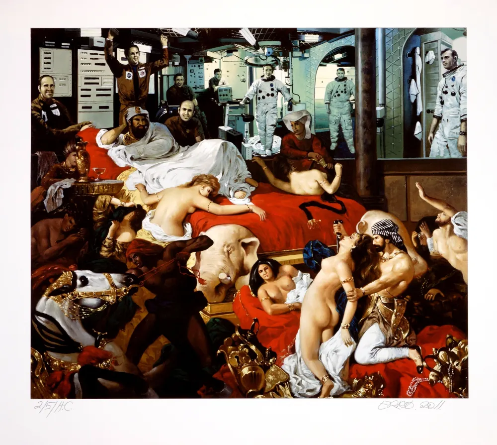 Estampa Numérica Erro - Sans titre