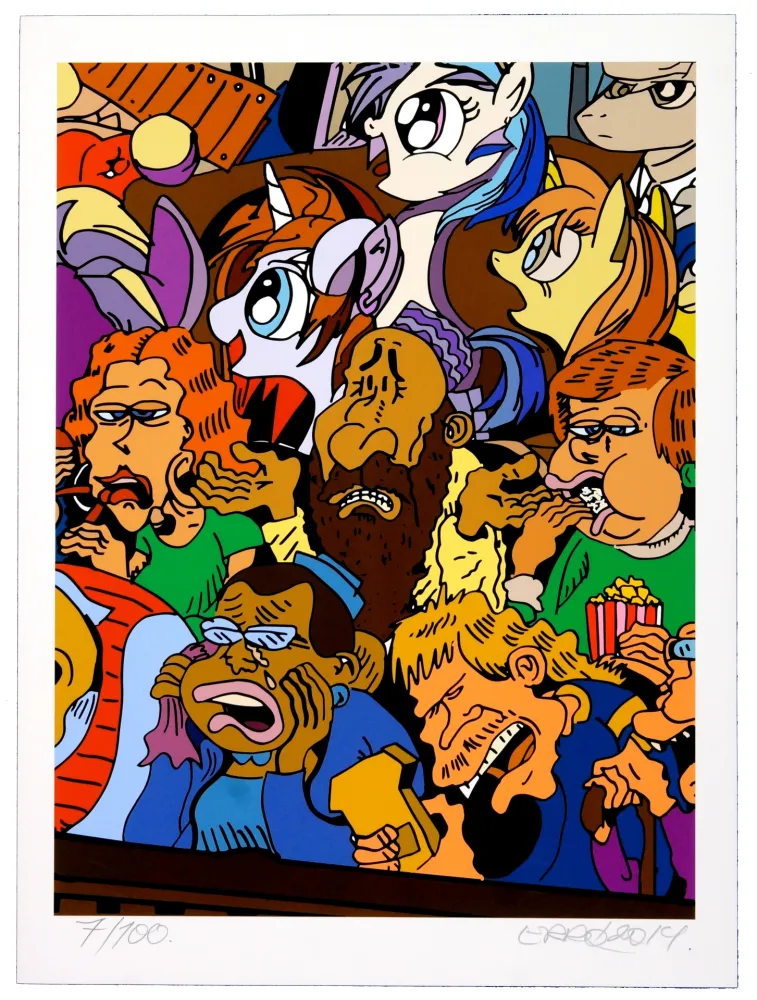 Estampa Numérica Erro - Sans titre