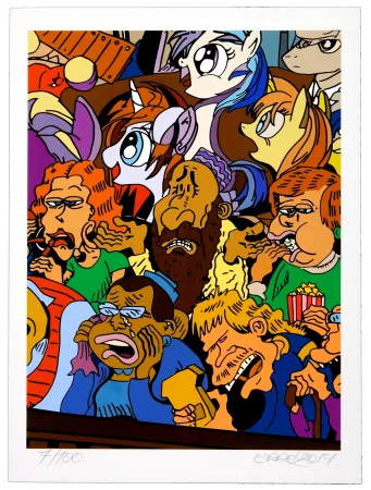 Estampa Numérica Erro - Sans titre