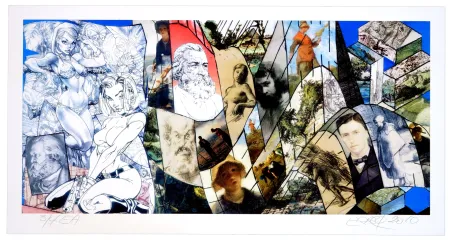 Estampa Numérica Erro - Sans titre