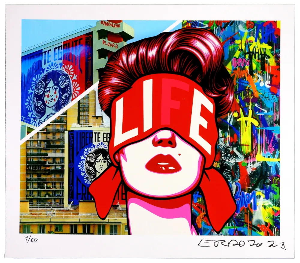 Estampa Numérica Erro - Sans titre