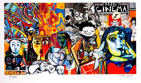 Estampa Numérica Erro - Sans titre