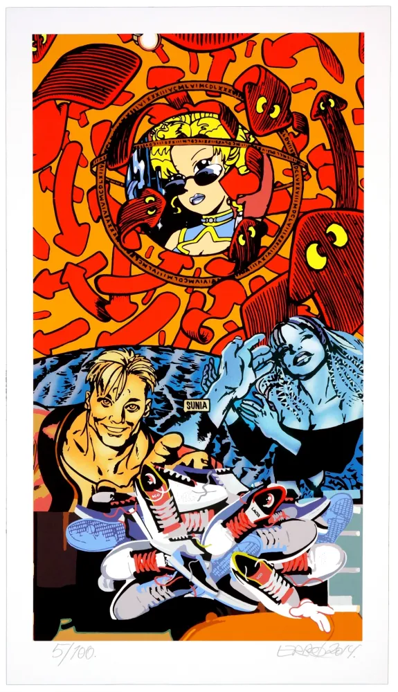 Estampa Numérica Erro - Sans Titre