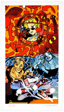 Estampa Numérica Erro - Sans Titre