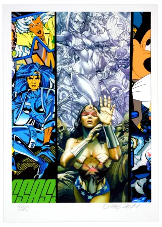 Estampa Numérica Erro - Sans Titre