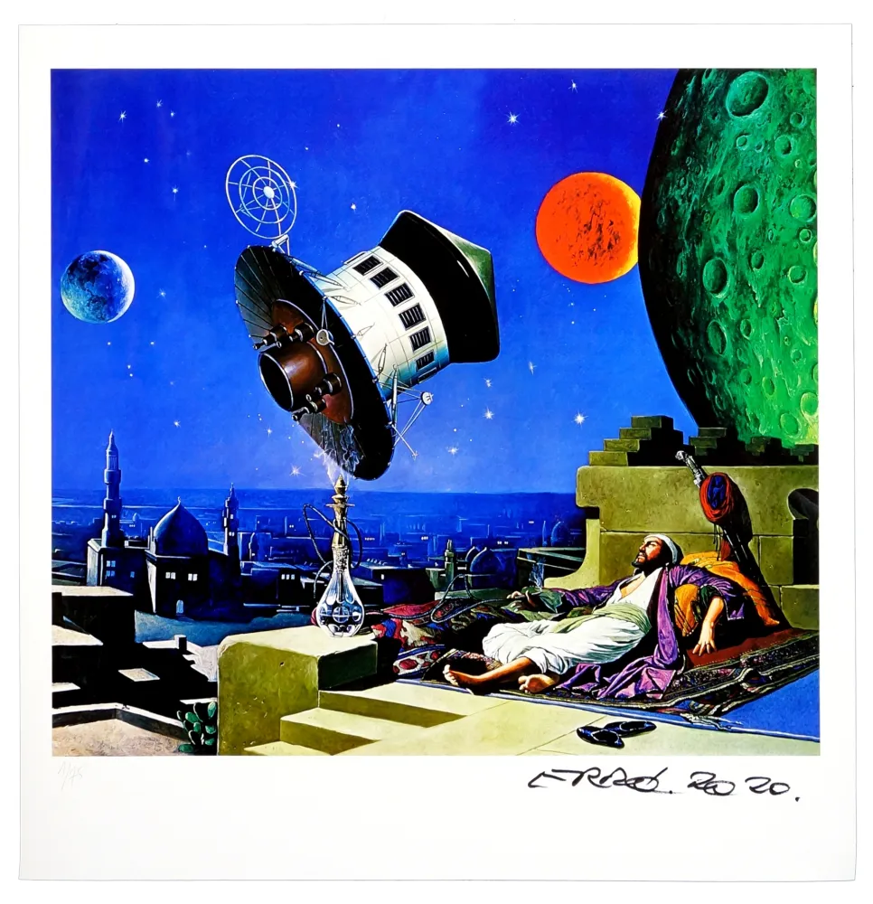 Estampa Numérica Erro - Sans Titre