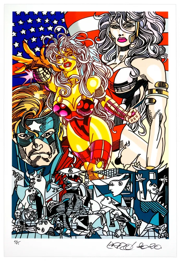 Estampa Numérica Erro - Sans Titre